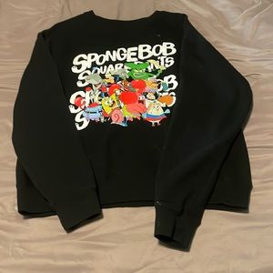 Nickelodeon sponge bob square ants, black, size M